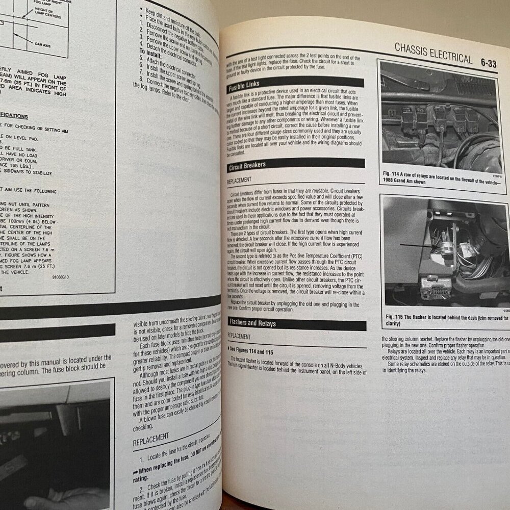GRAND AM BUICK SKYLARK 1985-98 GM Chilton Automotive Repair Manual 28660 - Picture 7 of 9